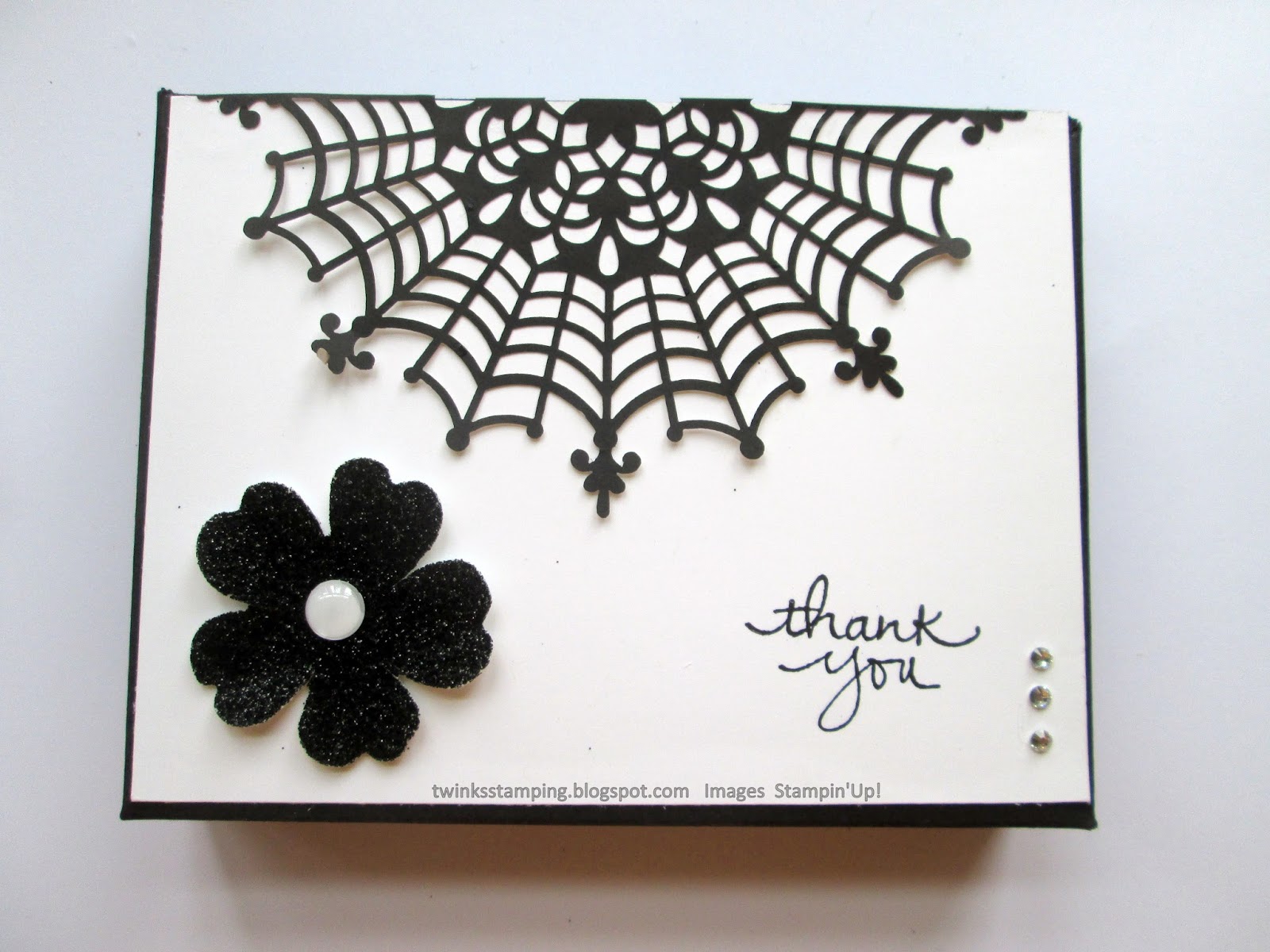 Black & white – Thank you cards