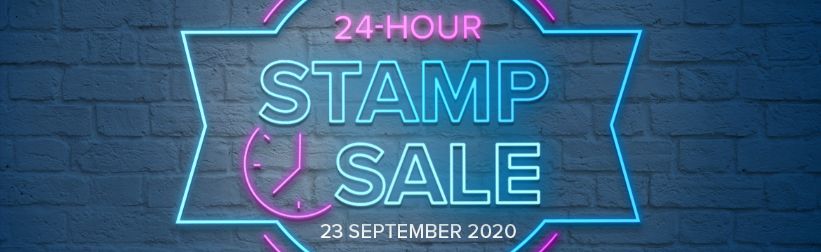 24 HOUR STAMP SALE NOW ON