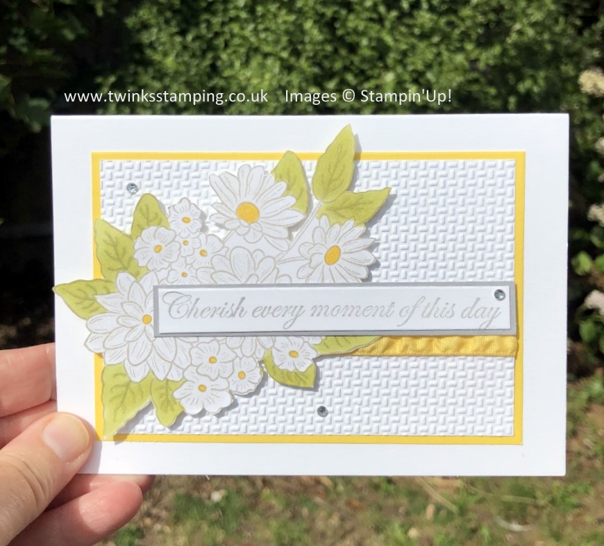 Ornate Style stamp set and Daffodil Delight