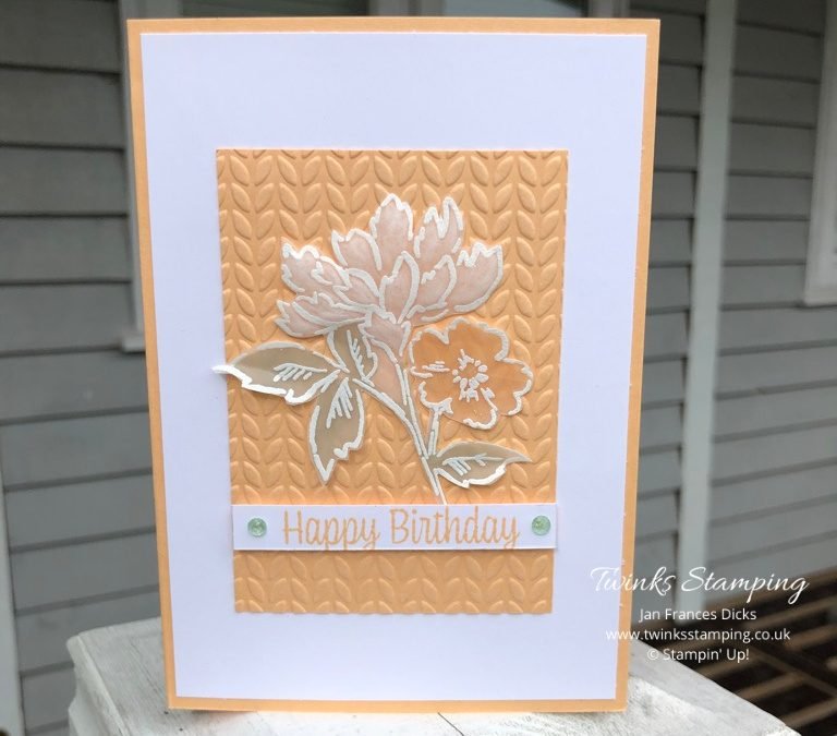 HOW TO HEAT & DRY EMBOSS VELLUM